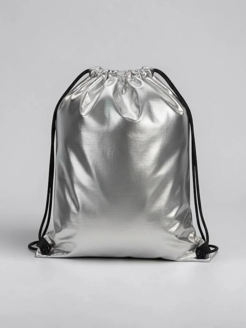 adidas Silver & Black Equipment Drawstring Gymsack NWT - Picture 2 of 7